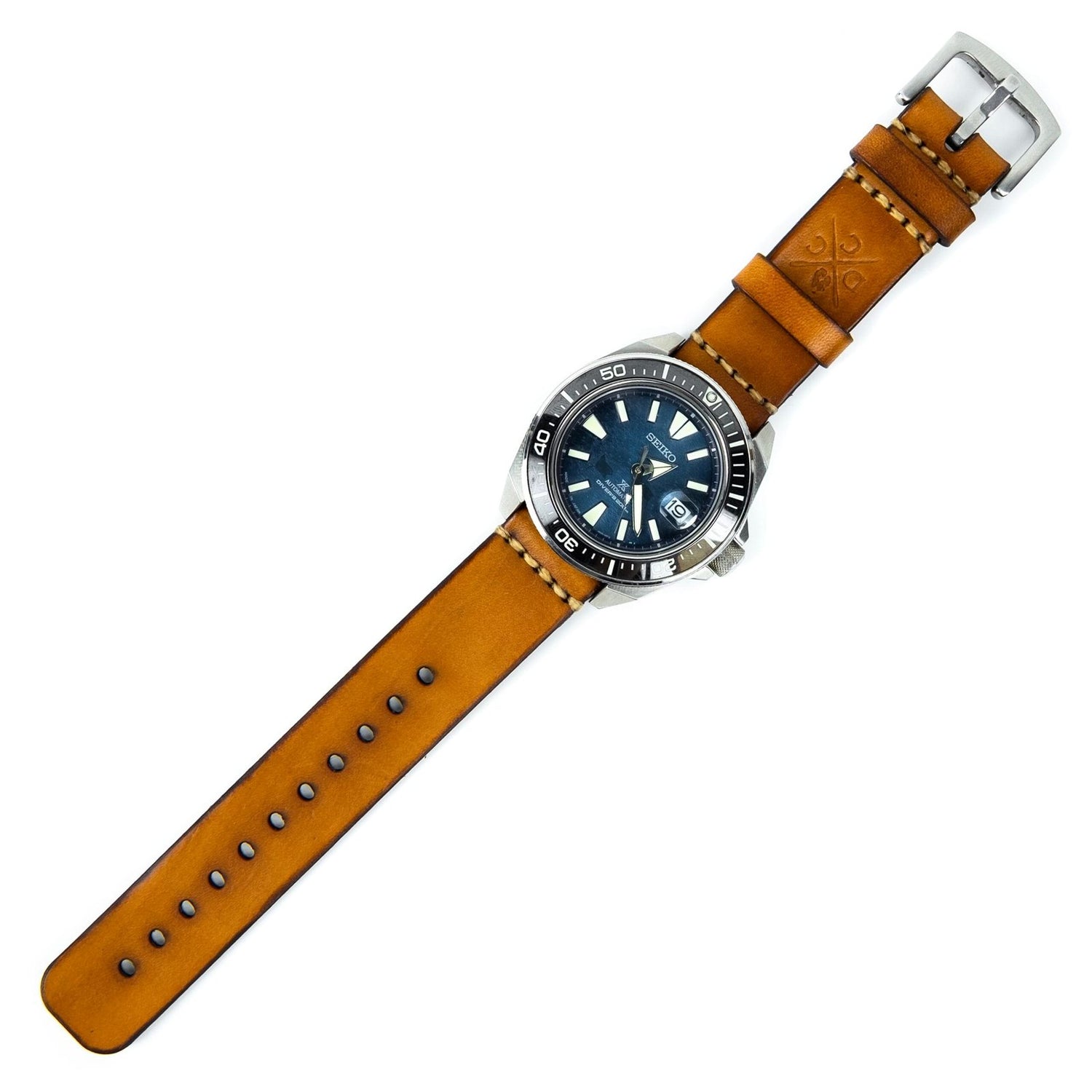 Pulseira de Couro Relógio Savana
