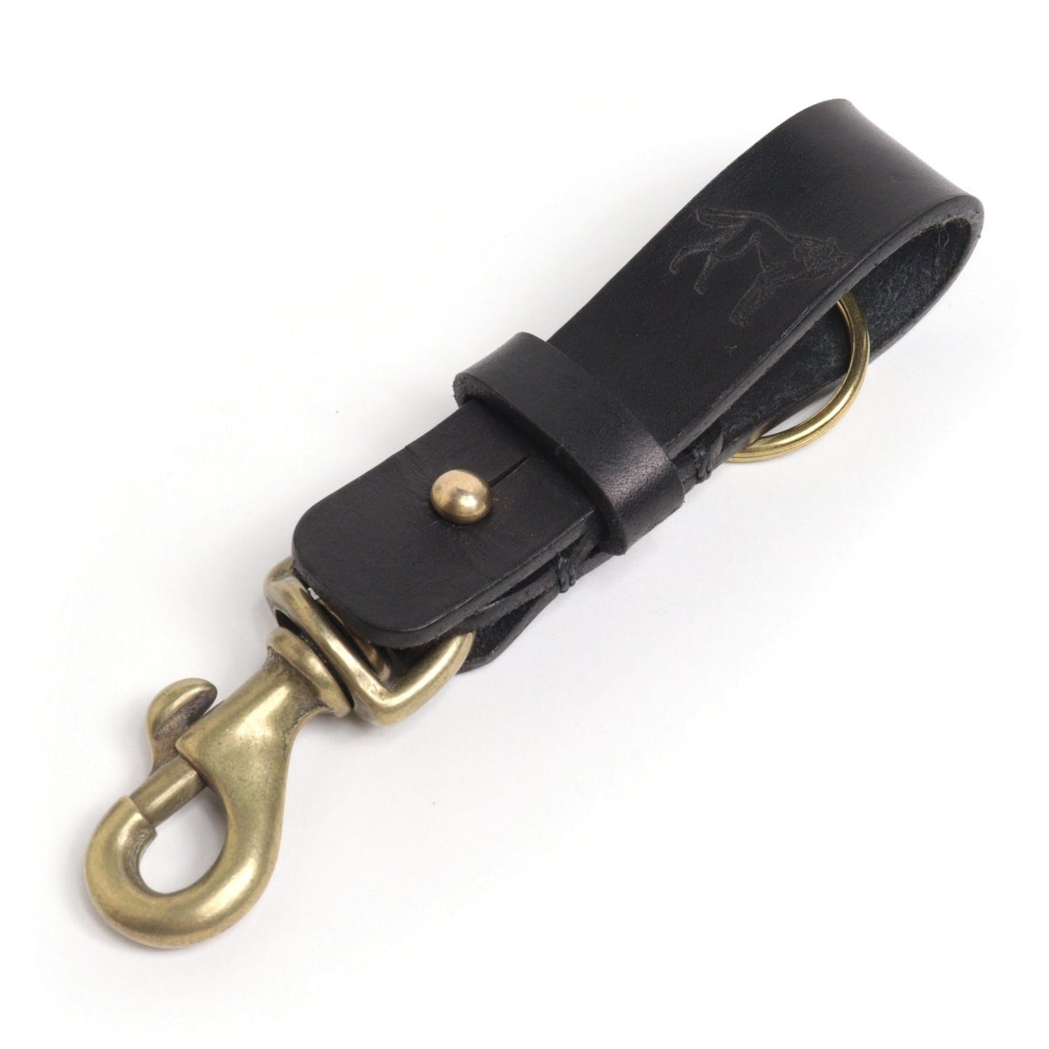 Chaveiro de Cinto Latão Preto