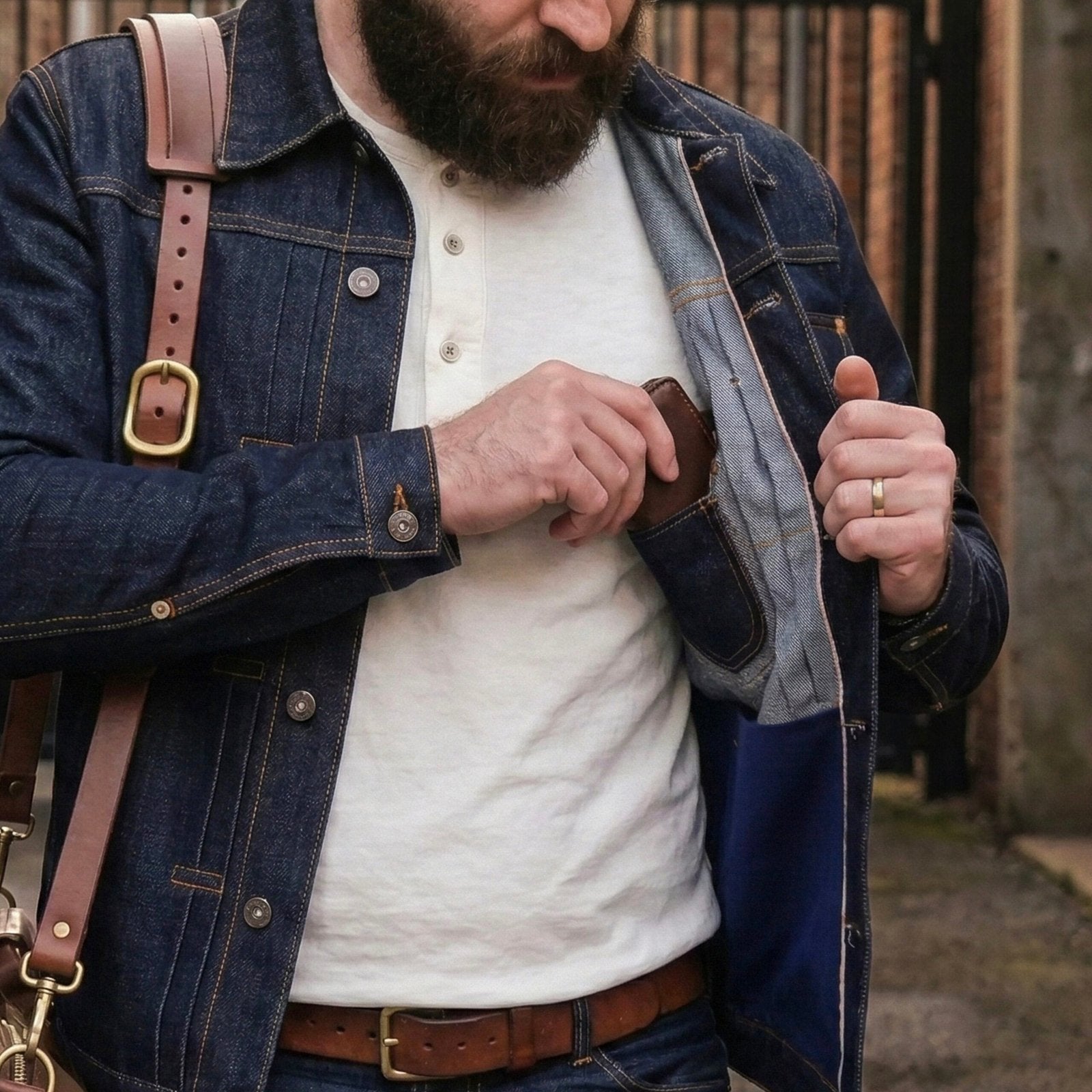 Jaqueta Jeans Selvedge Ukon