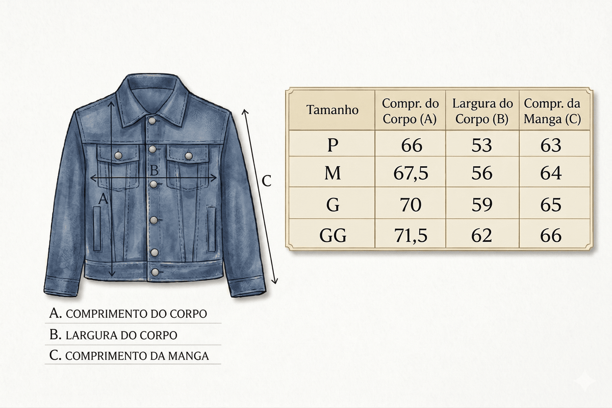 Jaqueta Jeans Selvedge Ukon